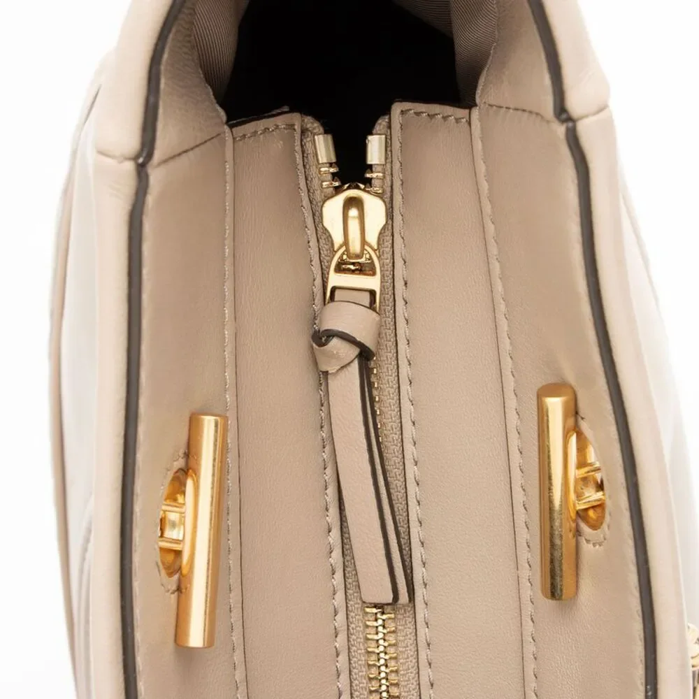 Tory Burch Leather Fleming Chain Tote